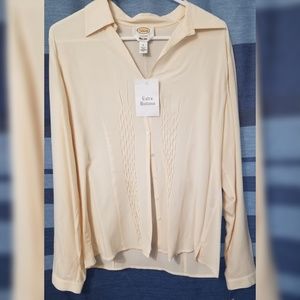 #HOTDRESSMEUP  .. Talbot's pleated Blouse.